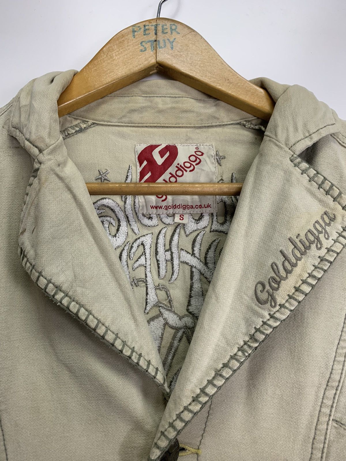 Japanese Brand × Vintage Golddigga cotton jacket Size US S / EU 44-46 / 1 - 4 Thumbnail