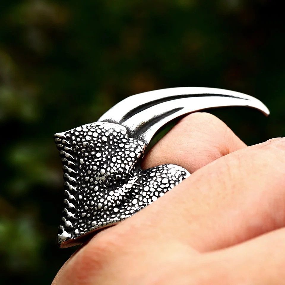 Skulls Ravens Claw Finger Ring | Grailed