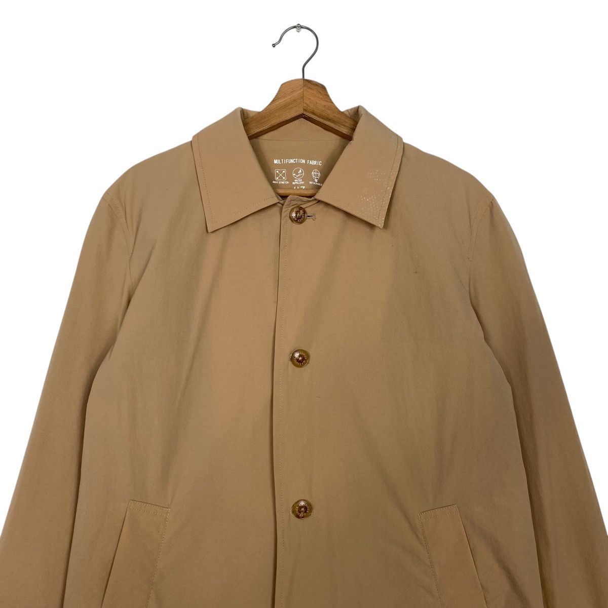 Edifice Japan × Japanese Brand Edifice water repellent overcoat jacket Size US S / EU 44-46 / 1 - 2 Thumbnail