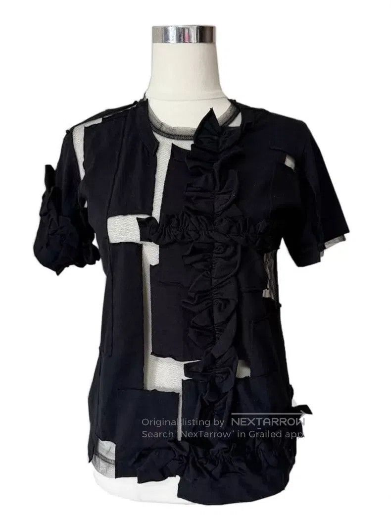 Comme des Garcons Comme des Garcons Destruction Short Sleeve Size S / US 4 / IT 40 - 1 Thumbnail