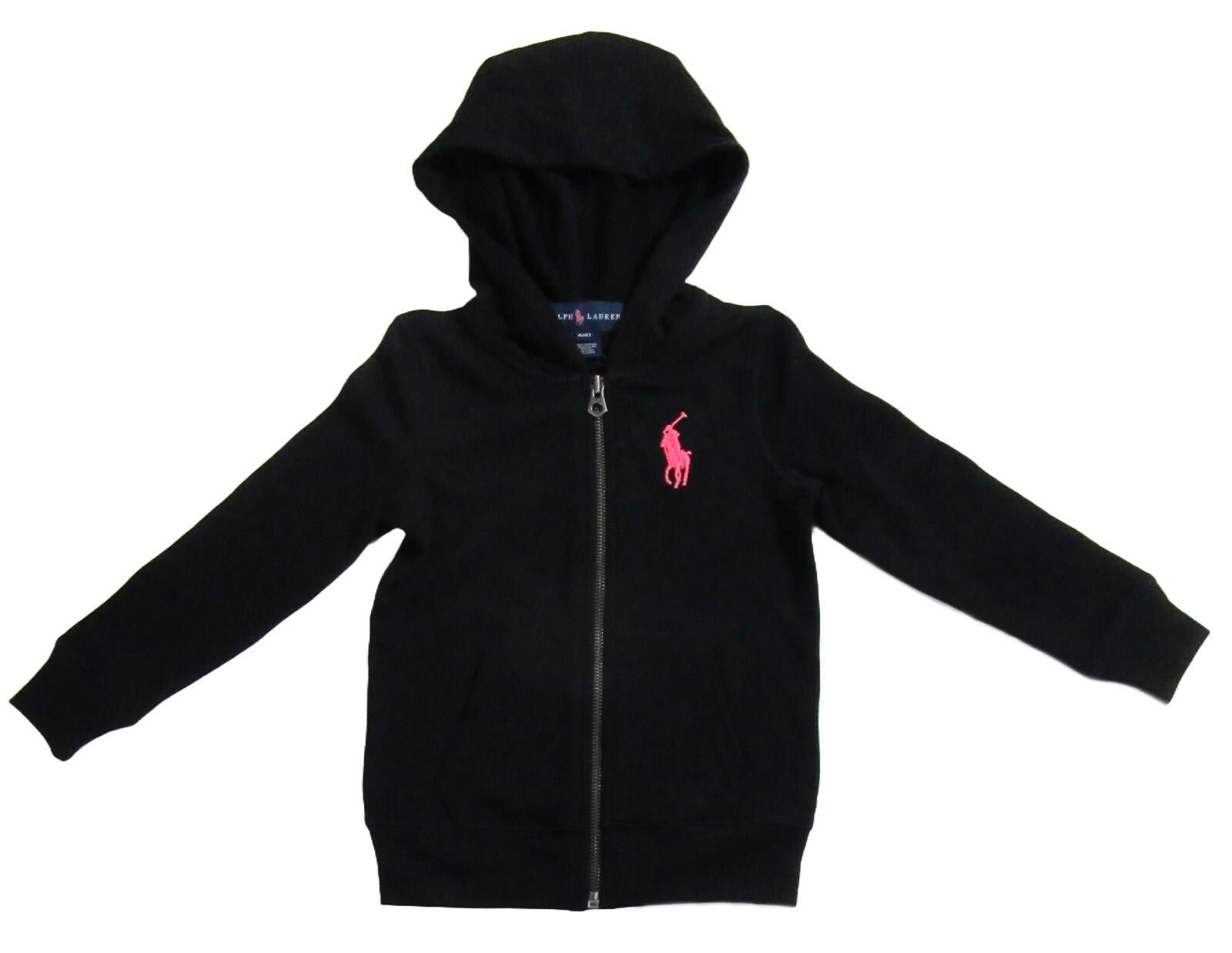 Polo Ralph Lauren Polo Ralph Lauren Girls Hooded Jacket with Big Pink Pony 3T Size ONE SIZE - 1 Thumbnail