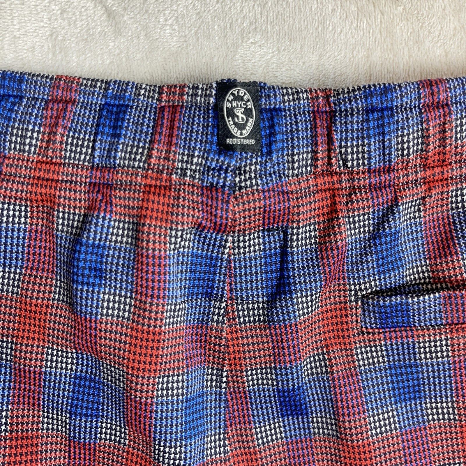 Todd Snyder Todd Snyder NY Plaid Tech Track Pants Tapered Zip Cuffs Med Size US 32 / EU 48 - 5 Thumbnail