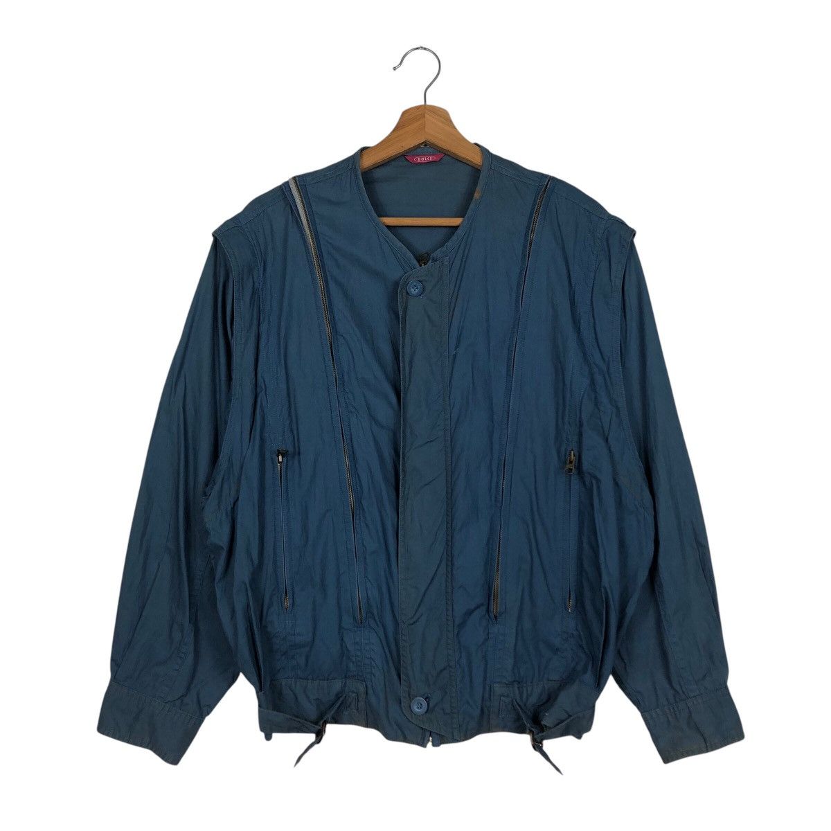 Japanese Brand × Vintage 📌Vintage Bomber Jacket Parachute Small Parts Dolce Japan Size US M / EU 48-50 / 2 - 2 Thumbnail