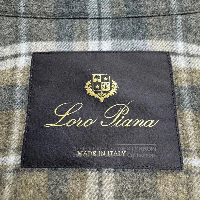Loro Piana Loro Piana Plaid Wool Shirt. Size US M / EU 48-50 / 2 - 3 Thumbnail