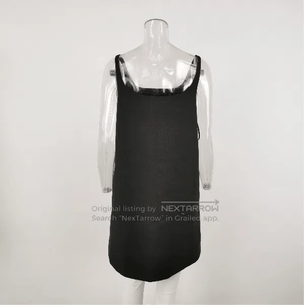 Prada Prada Wool Solid Color Slip Dress . Size S / US 4 / IT 40 - 3 Thumbnail