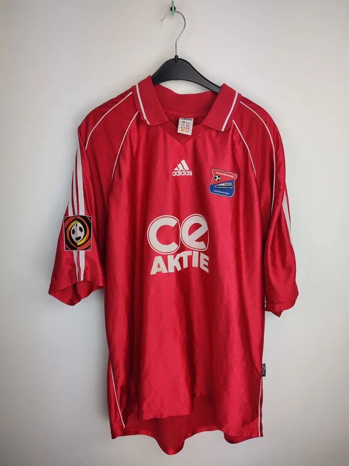 Vintage Vintage SpVgg Unterhach 1998/00 HOME #Grassow Matchworn Size US XXL / EU 58 / 5 - 19 Thumbnail