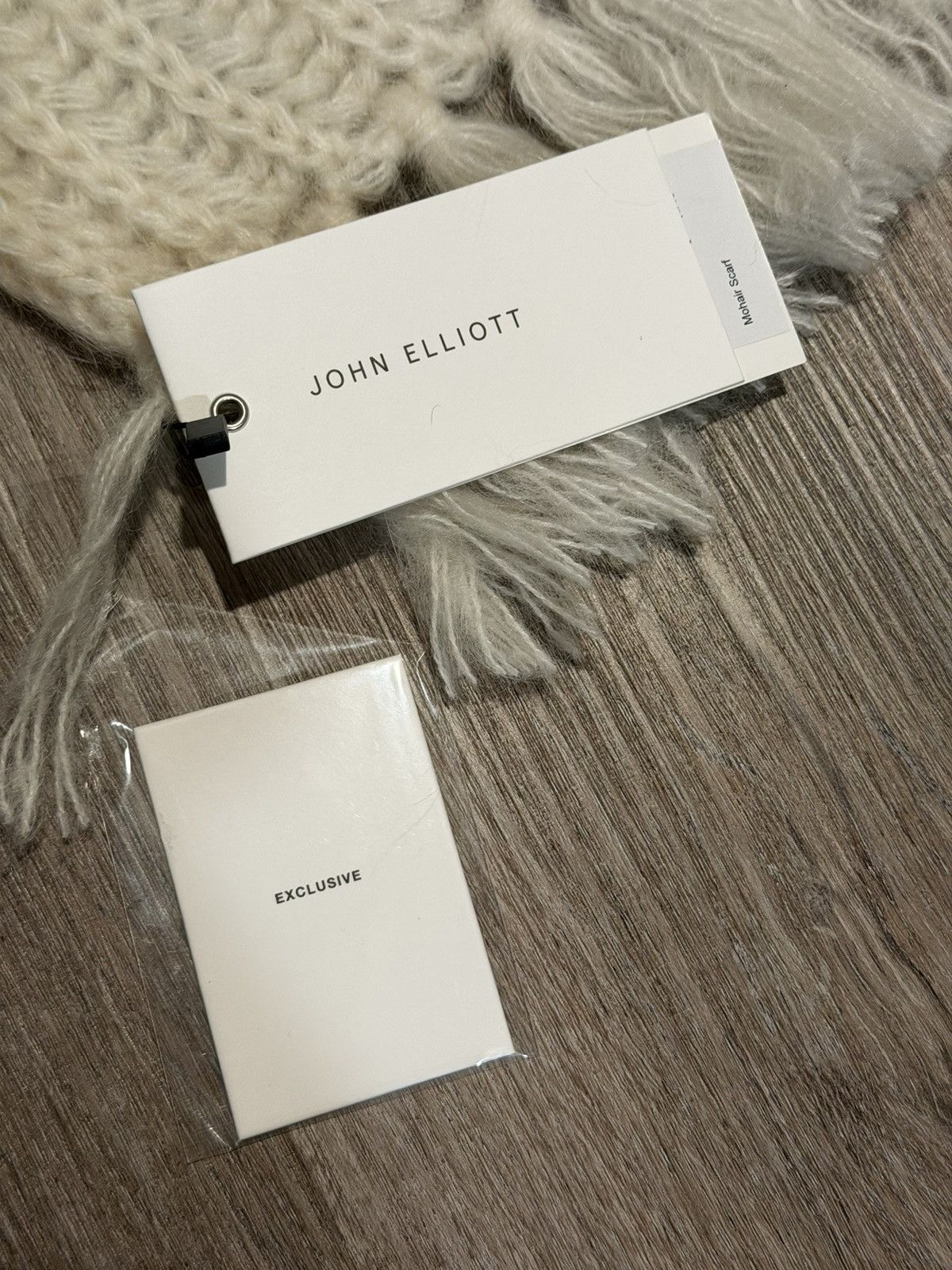 John Elliott John Elliott Mohair Scarf NEW Size ONE SIZE - 2 Thumbnail