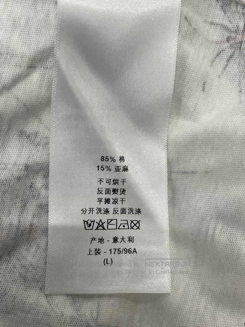 Dior Dior White floral print short sleeves Size L / US 10 / IT 46 - 6 Thumbnail