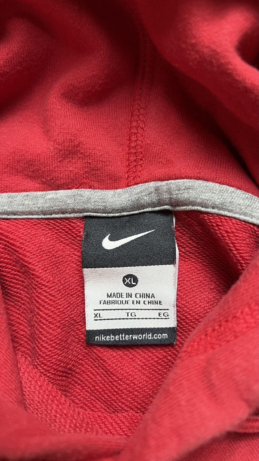 Nike Y2K Manchester United FC nike vintage hoodie Size US XL / EU 56 / 4 - 7 Thumbnail