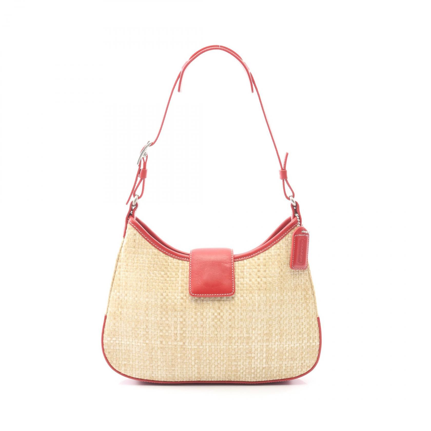 Coach Coach COACH Old Coach Leather 2way Bag Leather Shoulder Bag 