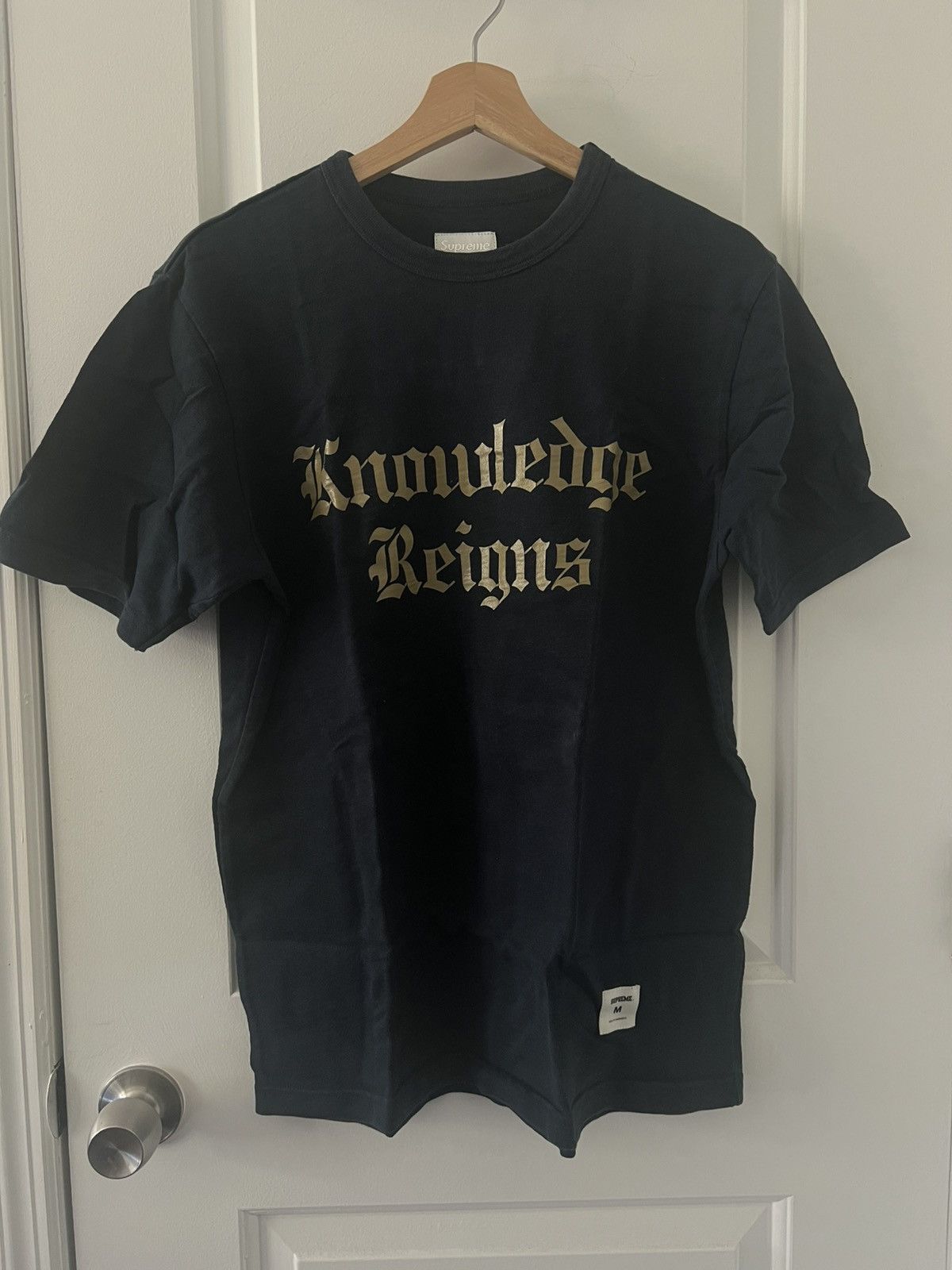 SS13 Supreme Knowledge Reigns KRS One T shirt