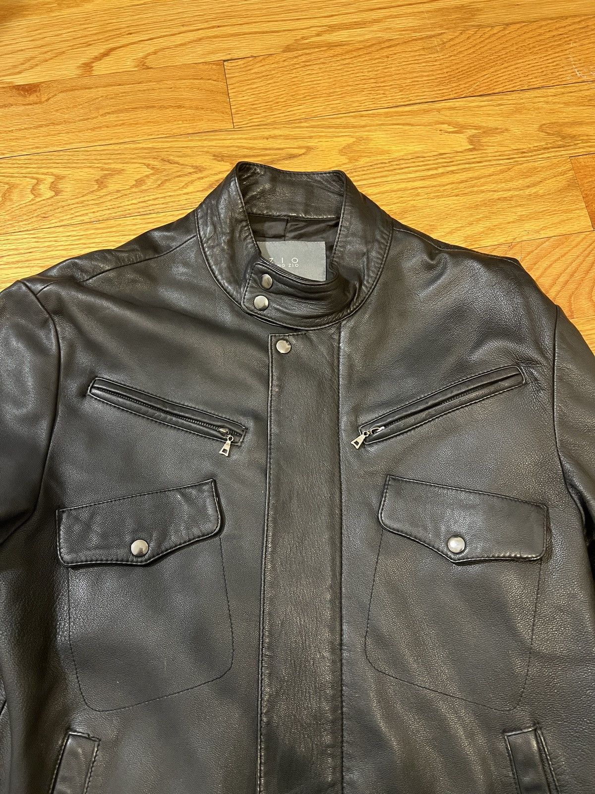 SONGZIO Vintage SONGZIO leather jacket Size US S / EU 44-46 / 1 - 3 Thumbnail