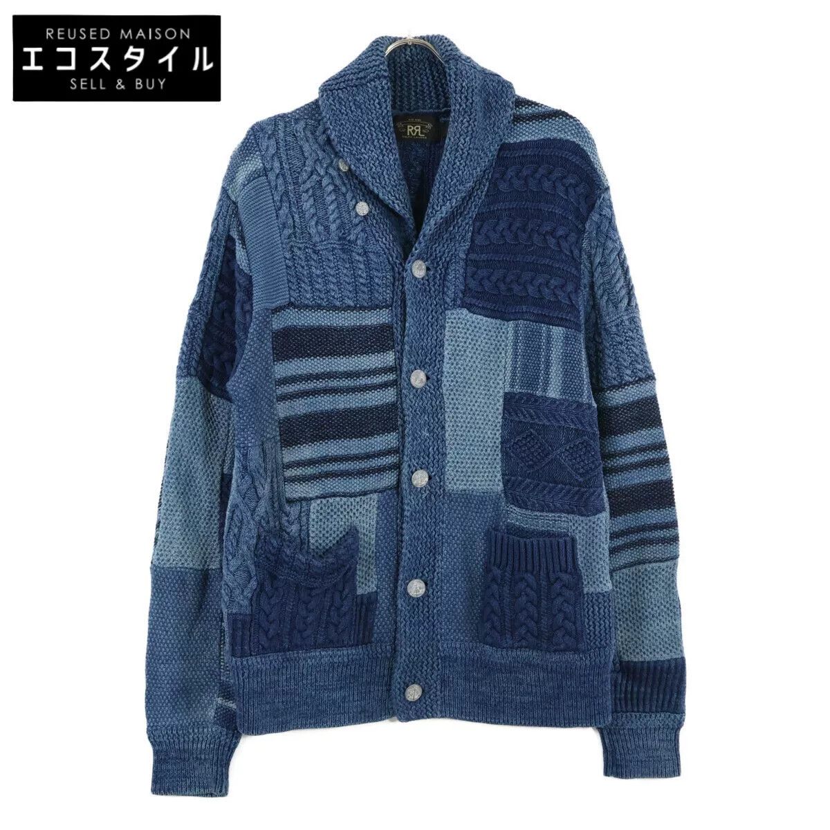 RRL Ralph Lauren RRL 2018 Patchwork Sweater M Size US M / EU 48-50 / 2 - 1 Thumbnail