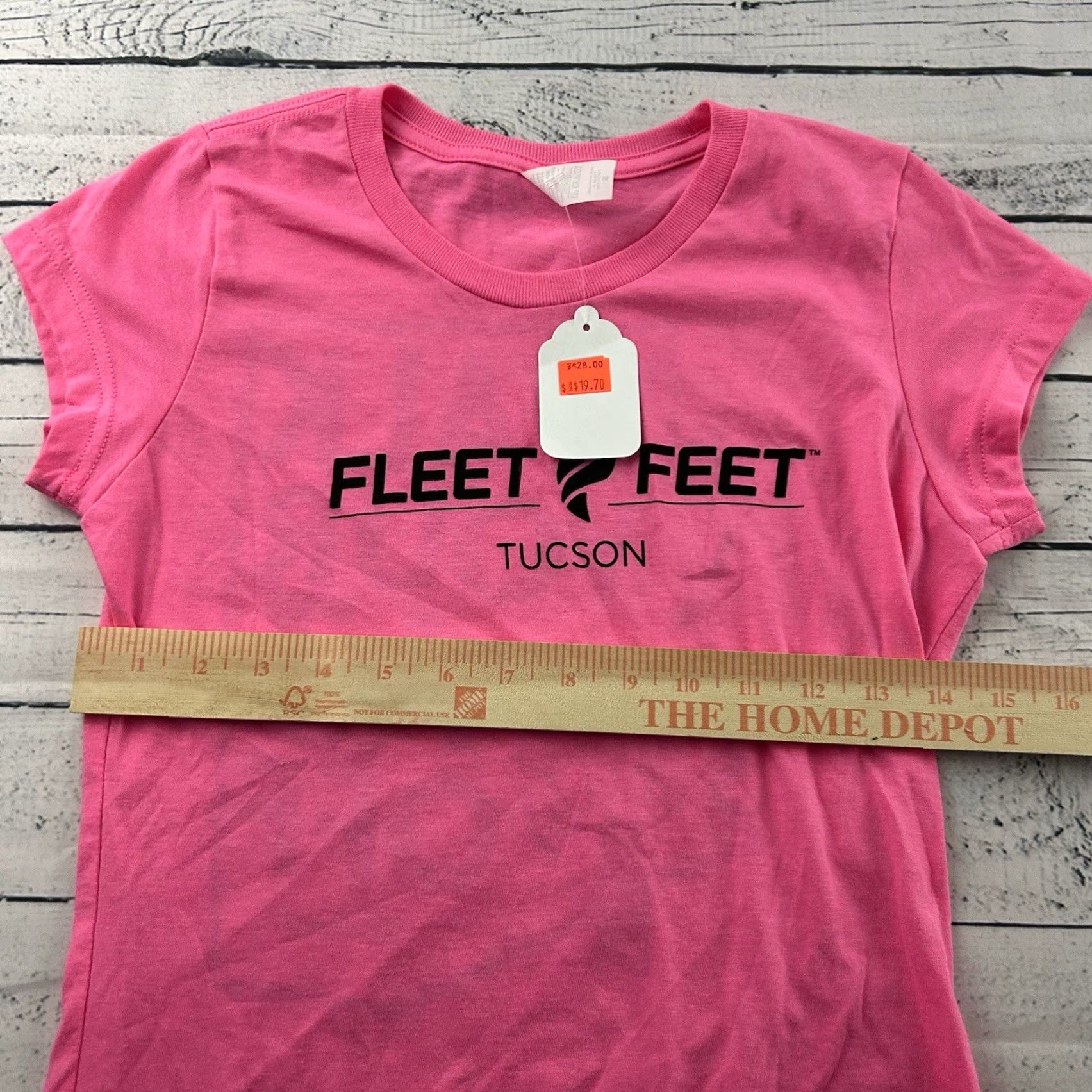 Pinko Fleet Feet Tucson Short Sleeve T Shirt Womens Small Pink Size S / US 4 / IT 40 - 3 Thumbnail