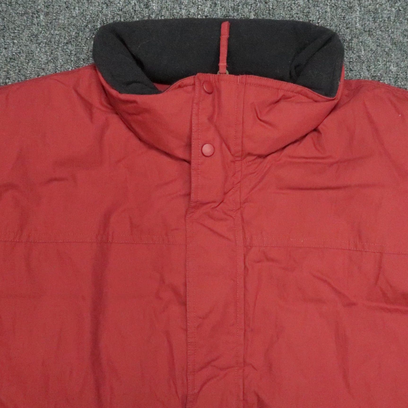 Vintage VINTAGE LL Bean Jacket Mens Large Mountain Red Acadia Down Insulated Lined Chore NWT Size US L / EU 52-54 / 3 - 2 Thumbnail