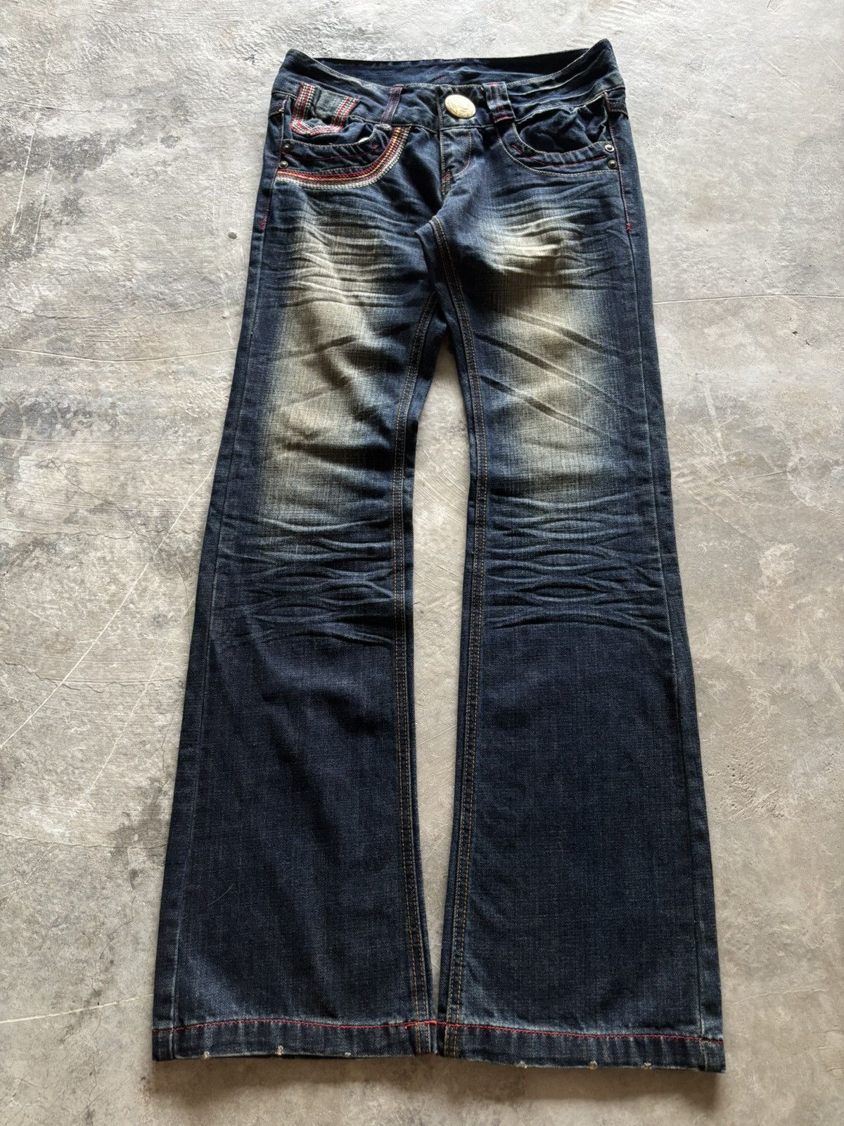 If Six Was Nine If Six Was Nine 'Mud Max' Bell Bottom Denim | Grailed