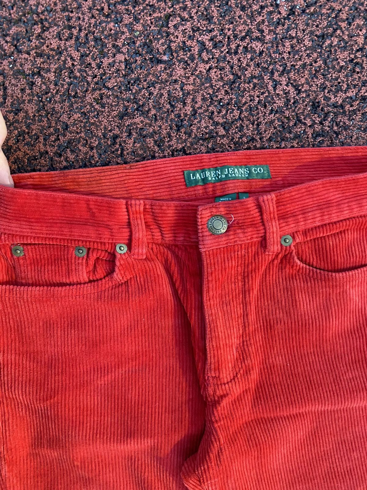 Polo Ralph Lauren × Vintage Polo Ralph Lauren Vintage Velvet Pants Denim OldMoney Size 24" / US 00 / IT 34 - 11 Thumbnail