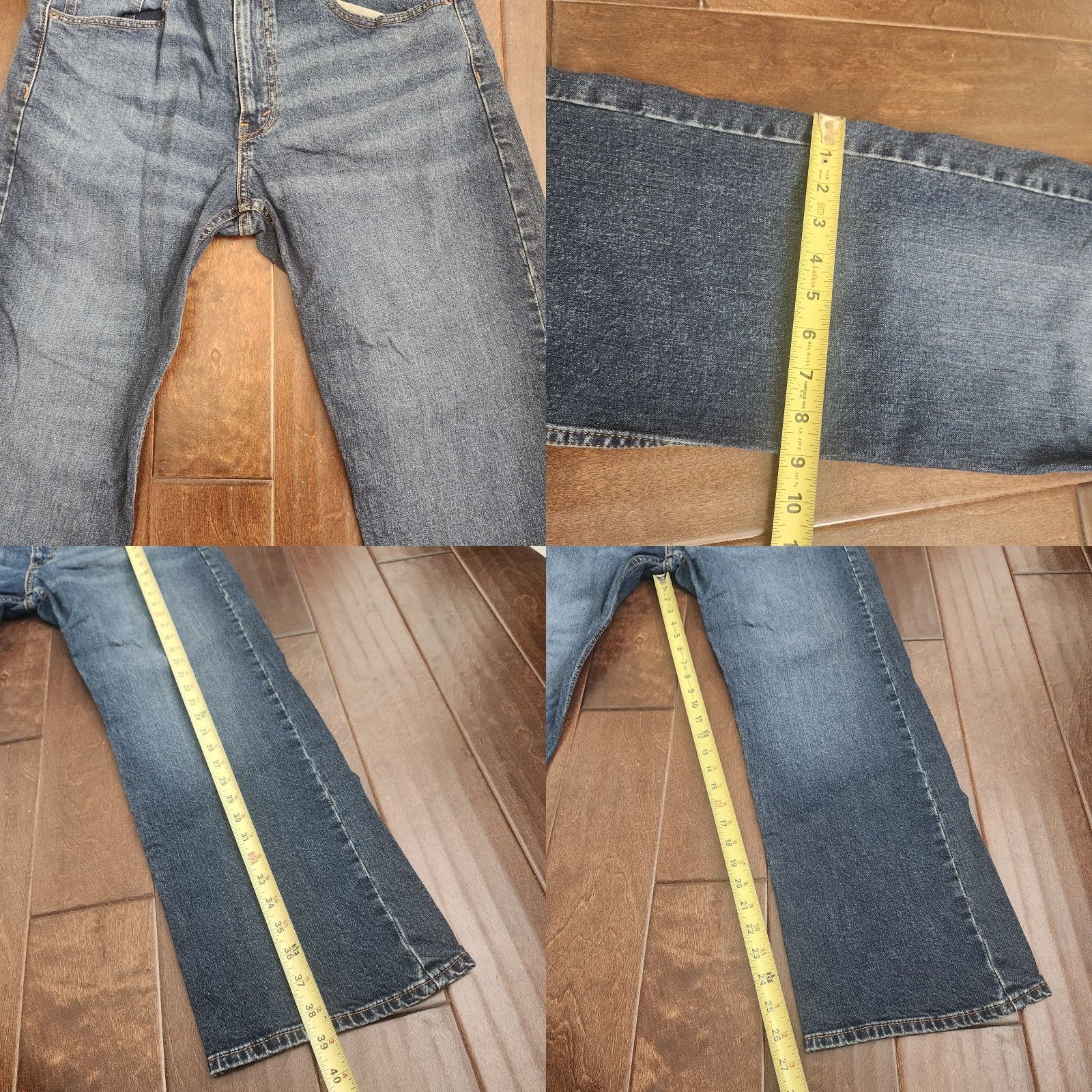 Levi's Levi's Signature Loose Fit Jeans Mens 33x30 Medium Wash Denim Shirt No Size US 33 - 8 Thumbnail