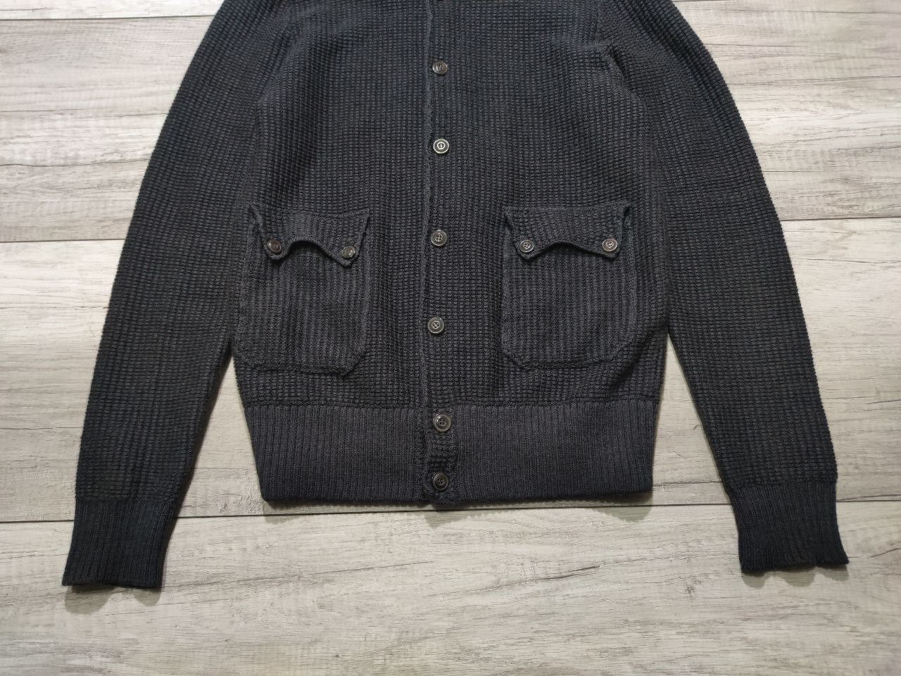 GRP GRP Inis Meain Heavy 100% Merino Wool Knitted Sweater Jacket Size US L / EU 52-54 / 3 - 6 Thumbnail