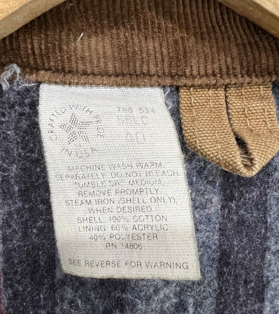 Carhartt 🤝Vintage Carhartt Chore Blanket Jacket Made In Usa Size US M / EU 48-50 / 2 - 5 Thumbnail