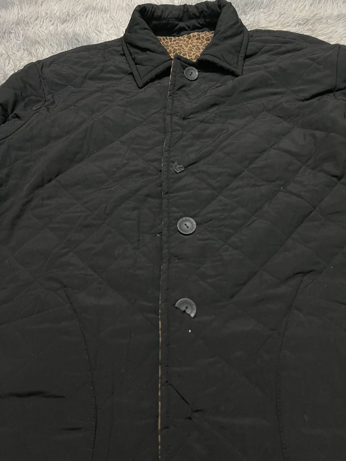 Bottega Veneta 90s BOTTEGA VENETA LEOPARD REVERSIBLE JACKET Size US M / EU 48-50 / 2 - 15 Thumbnail