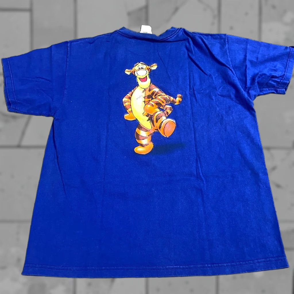 Vintage VINTAGE American Disney T-shirt M Blue Cartoon Winnie the Pooh Shirt Adults Unisex Cotton Short Sleeve Crew Neck Size US M / EU 48-50 / 2 - 1 Thumbnail