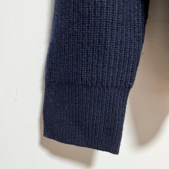 Alex Mill Alex Mill Navy Merino Wool 1/4 Zip Sweater - Size L Size US L / EU 52-54 / 3 - 10 Thumbnail