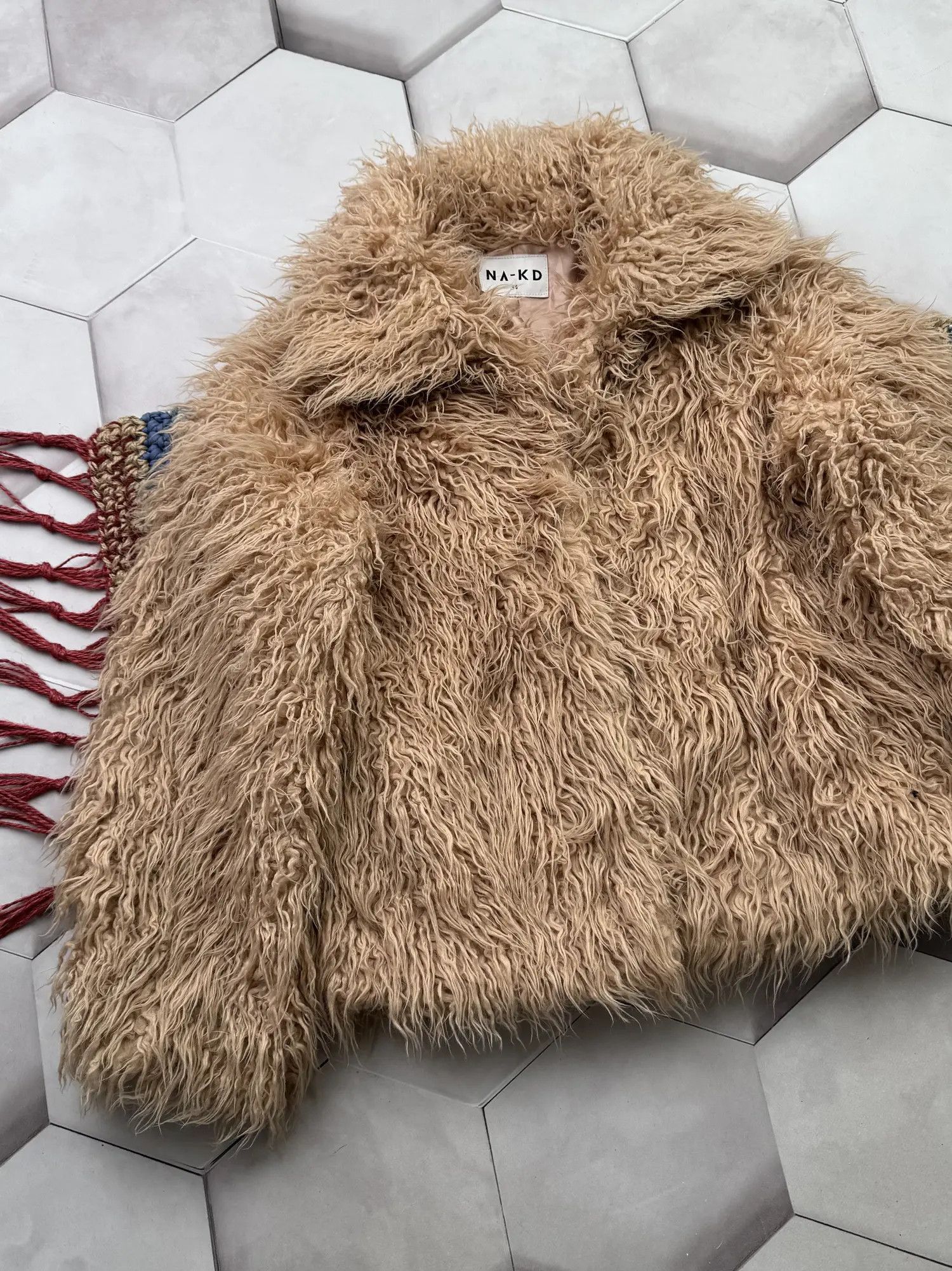 Vintage Y2K Faux Fur Short Jacket (E4) Size S / US 4 / IT 40 - 2 Thumbnail