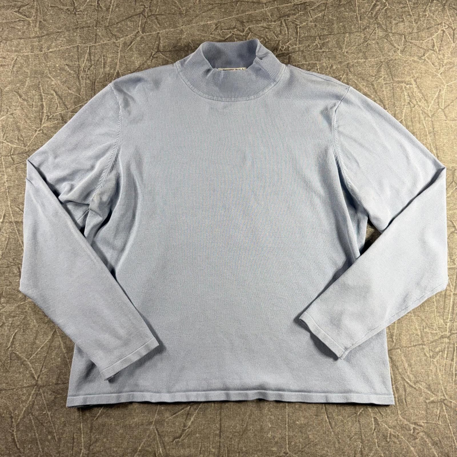Pendleton Pendleton Sweater Women's XL Blue Turtleneck Long Sleeve Size XL / US 12-14 / IT 48-50 - 3 Thumbnail