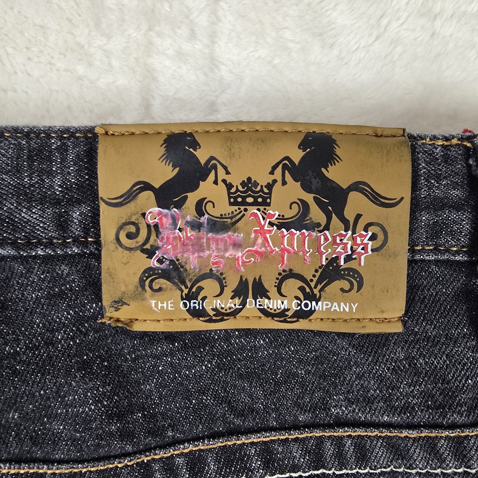 Other Bklyn XPress Brooklyn Express Jeans 40 39x32 Y2K Baggy Size US 40 / EU 56 - 5 Thumbnail