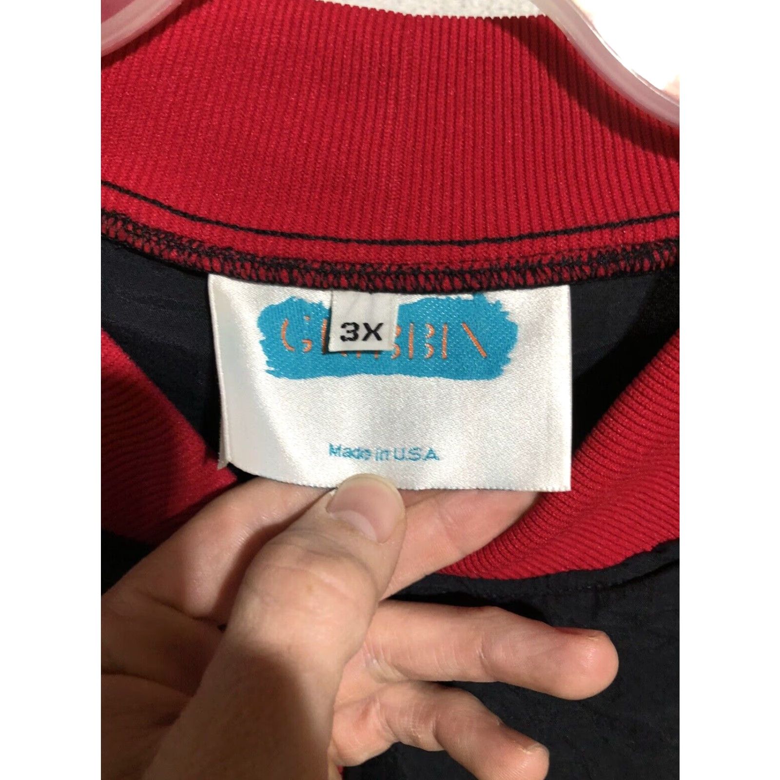 Vintage VINTAGE Windbreaker Jacket Rock Band Tour Music 3XL GRIBBIN Black Zip Full Zip Logo Polyester Jacket Men 80s 90s Music Rock Band Casual Size US XXL / EU 58 / 5 - 3 Thumbnail