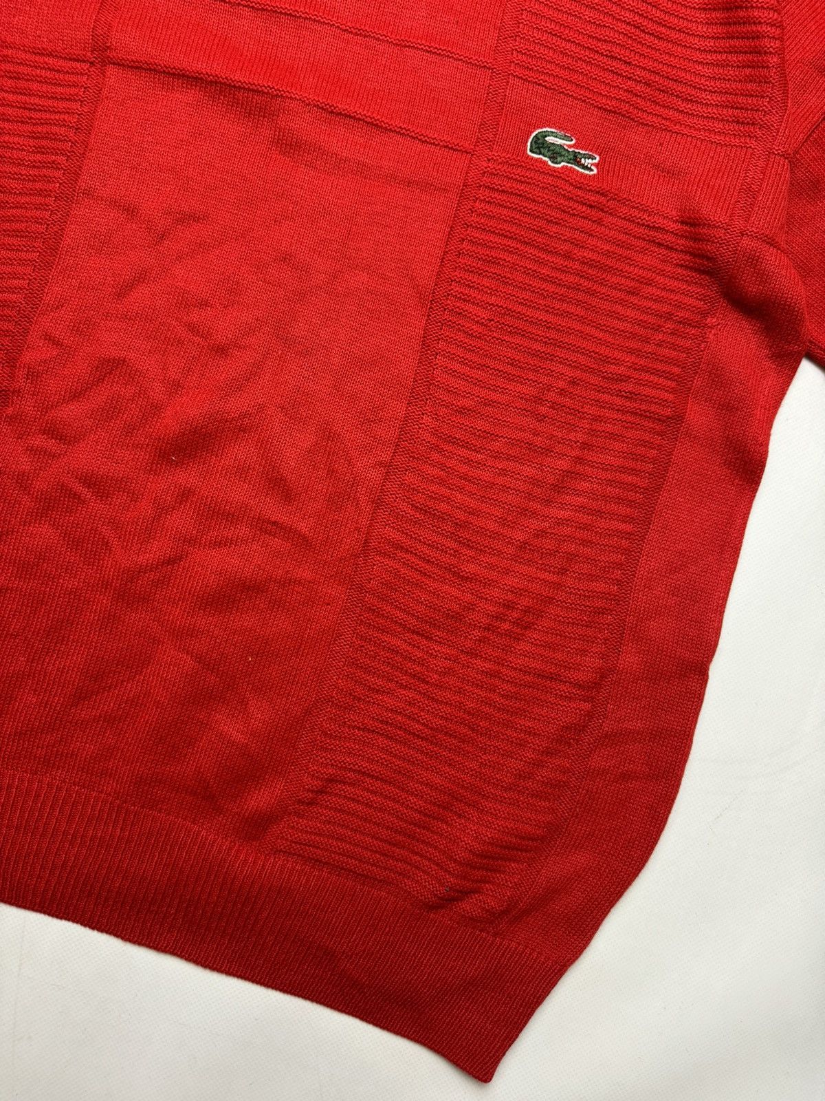 Lacoste × Vintage Rare Vintage sweater Lacoste y2k Size US L / EU 52-54 / 3 - 2 Thumbnail