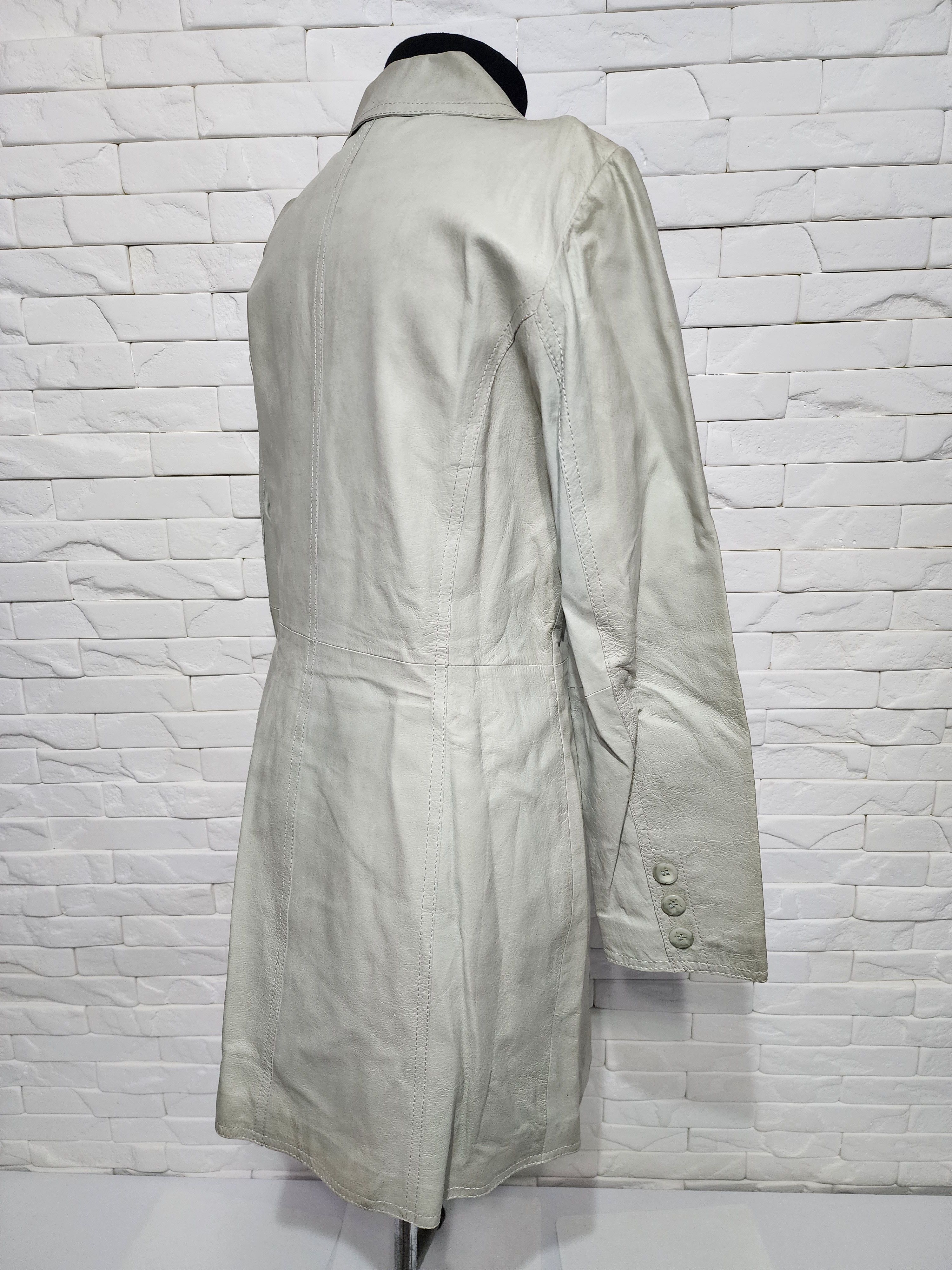 Other Stylish women's green leather jacket. Size L / US 10 / IT 46 - 5 Thumbnail