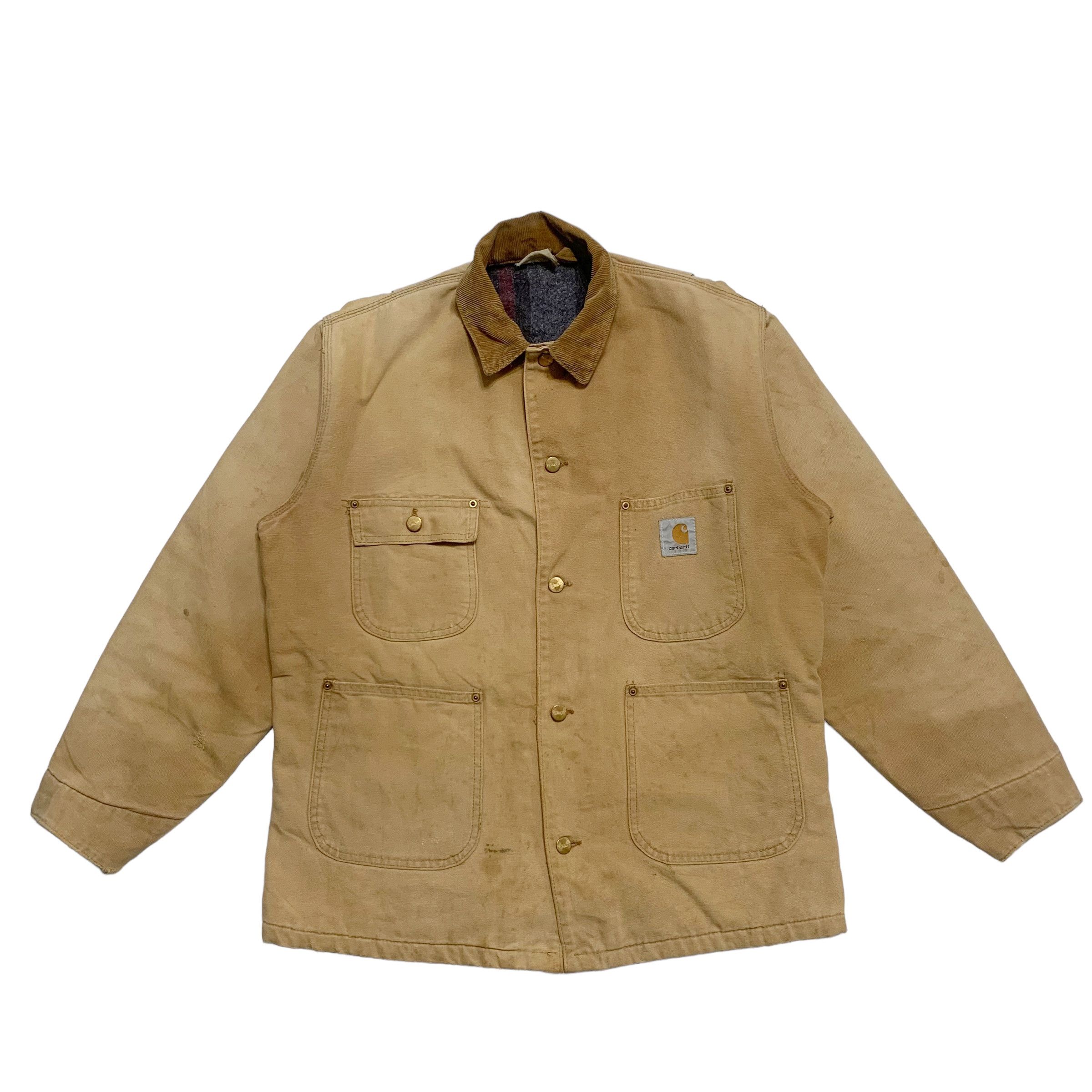 Vintage Carhatt Duck Chore Detroit Jacket