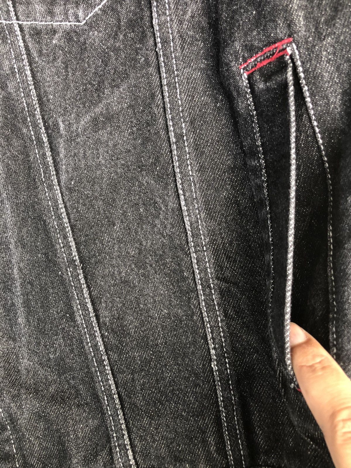 Fubu Y2k Fubu Denim Jacket Embroidered Jeans Size US L / EU 52-54 / 3 - 16 Thumbnail