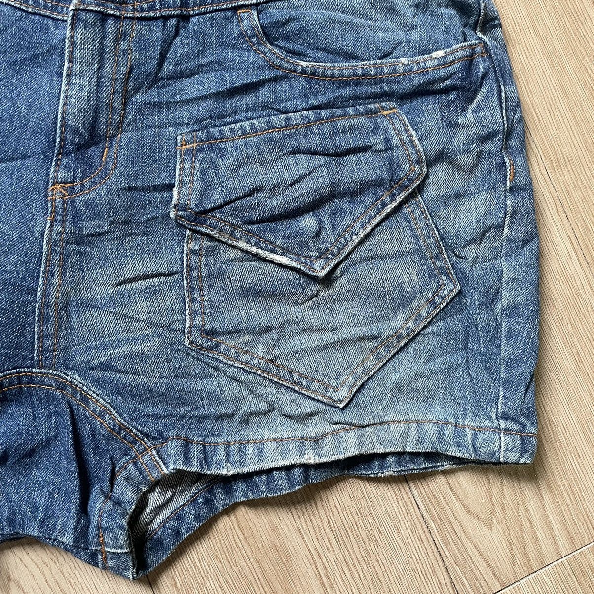 Issey Miyake Sunaokuwahara by Issey Miyake Short Pants Distressed Jeans Size 30" / US 8 / IT 44 - 4 Thumbnail