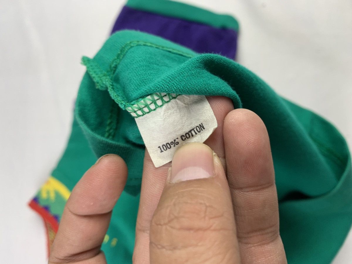 Japanese Brand 2000s Australia Multicolor Embroidered Ringer Baby Tee Size XS / US 0-2 / IT 36-38 - 9 Thumbnail