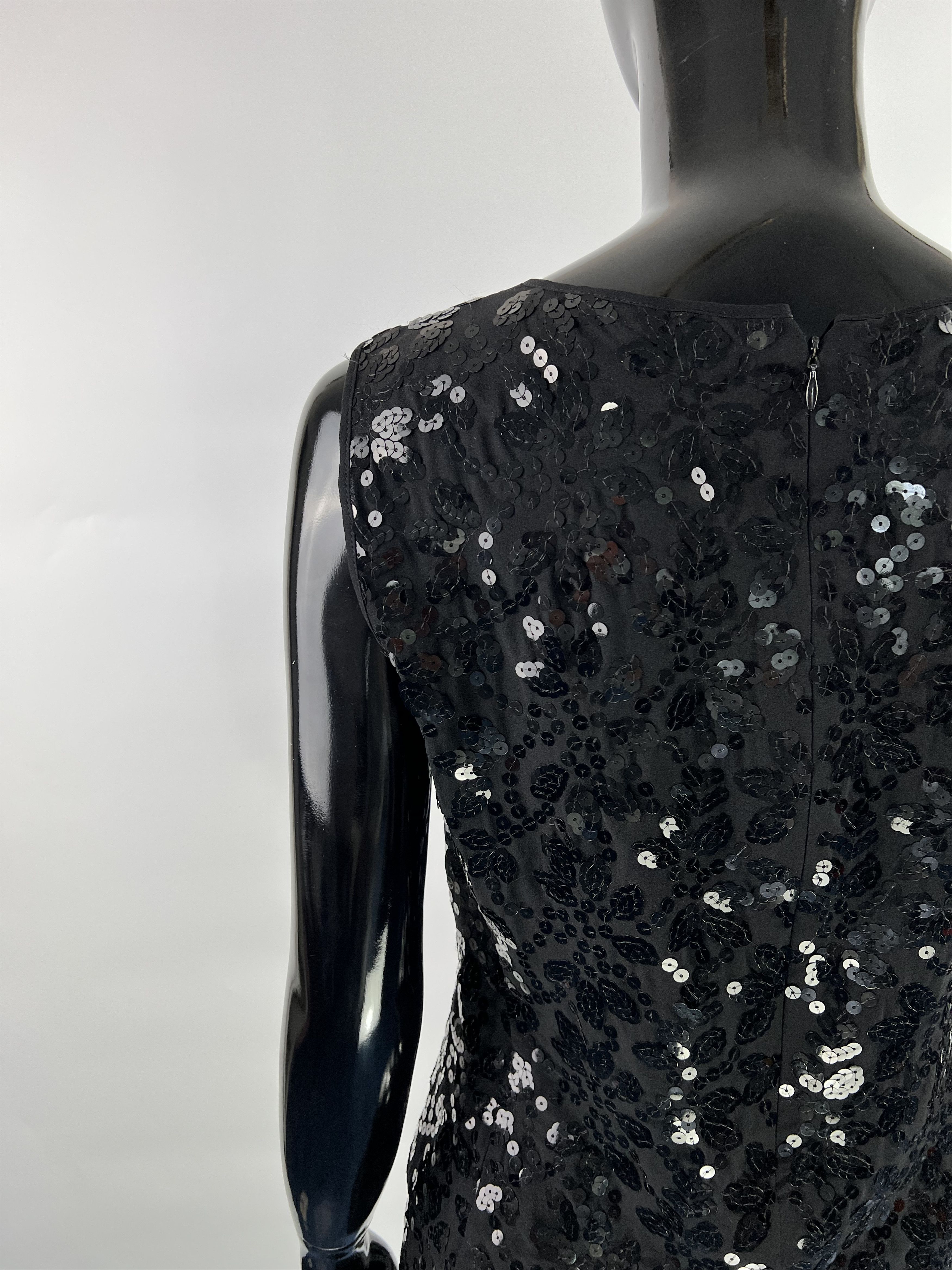 Bally × Vintage Bally Rare Vtg Silk Sequins Suit Top Blouse Skirt Size 36 Size S / US 4 / IT 40 - 4 Thumbnail