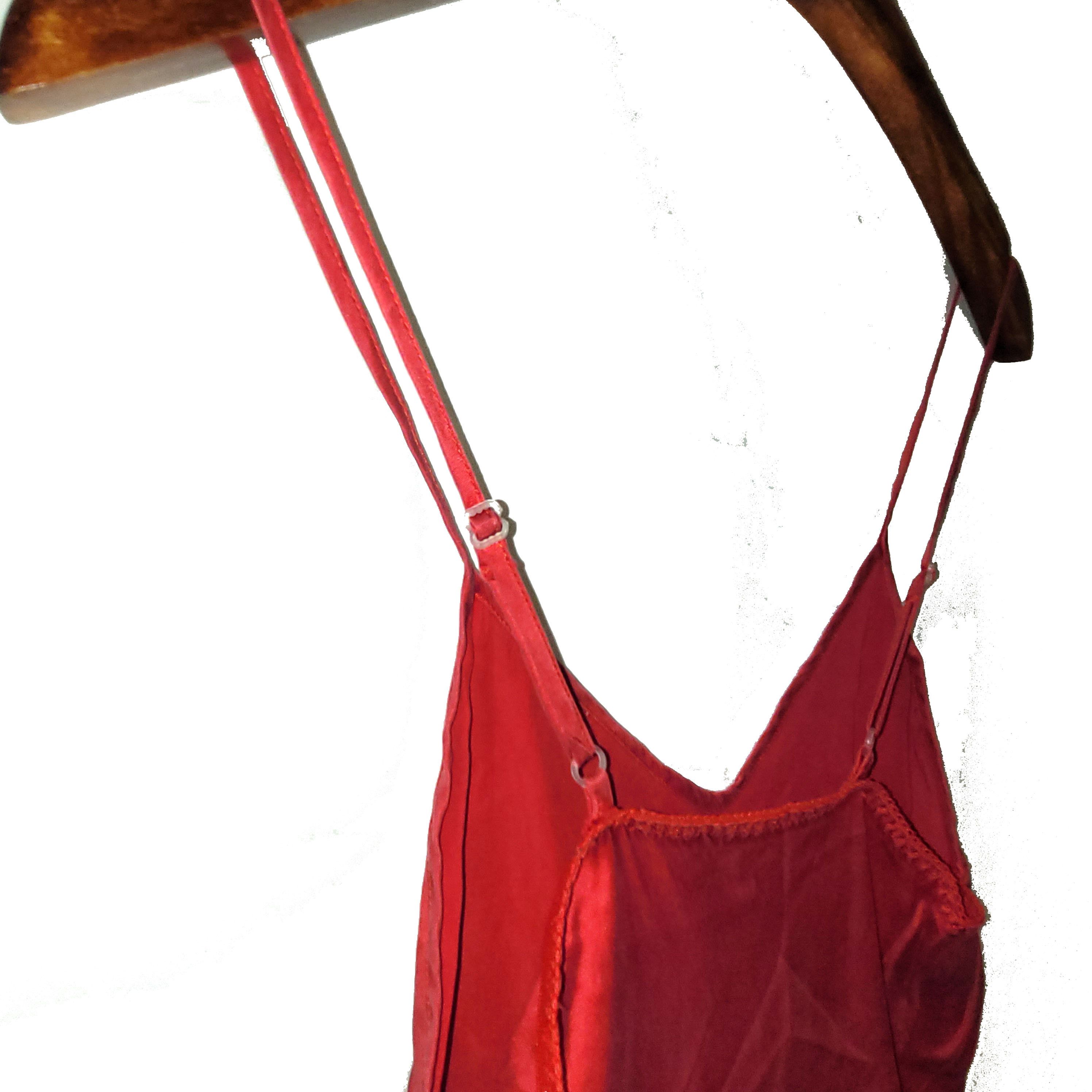 Other Women's Size S 100% Silk Spaghetti Strap Slip Dress SAC709 Size S / US 4 / IT 40 - 3 Thumbnail