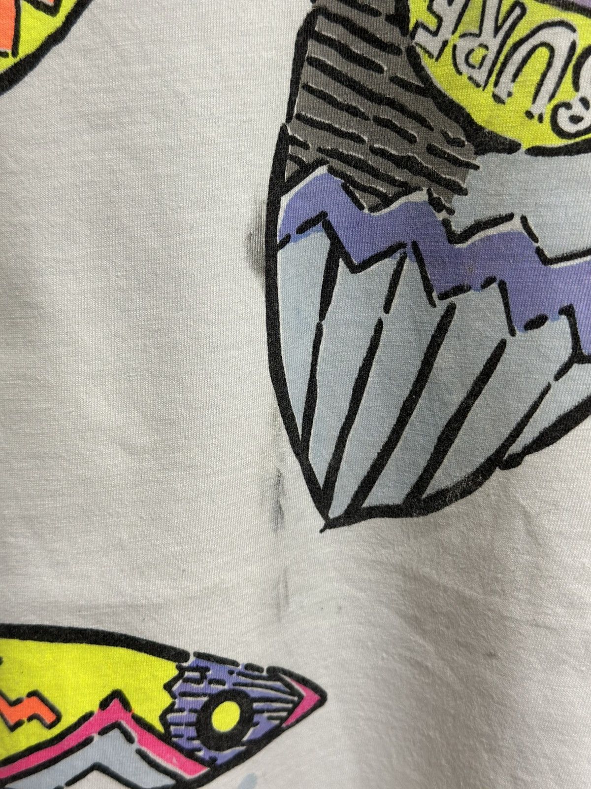 Vintage Thrashed Vintage Surf Club Full Print Distressed Grunge Tee Size US L / EU 52-54 / 3 - 8 Thumbnail