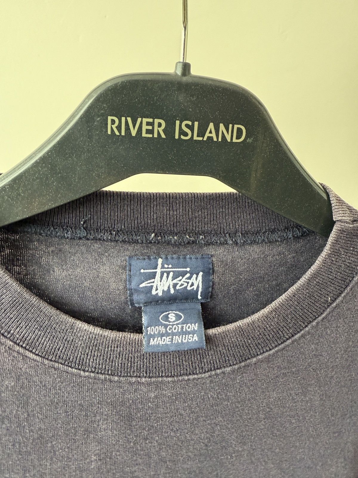 Stussy Vintage Stussy Embroidered Logo T-Shirt made in USA Size US S / EU 44-46 / 1 - 5 Thumbnail