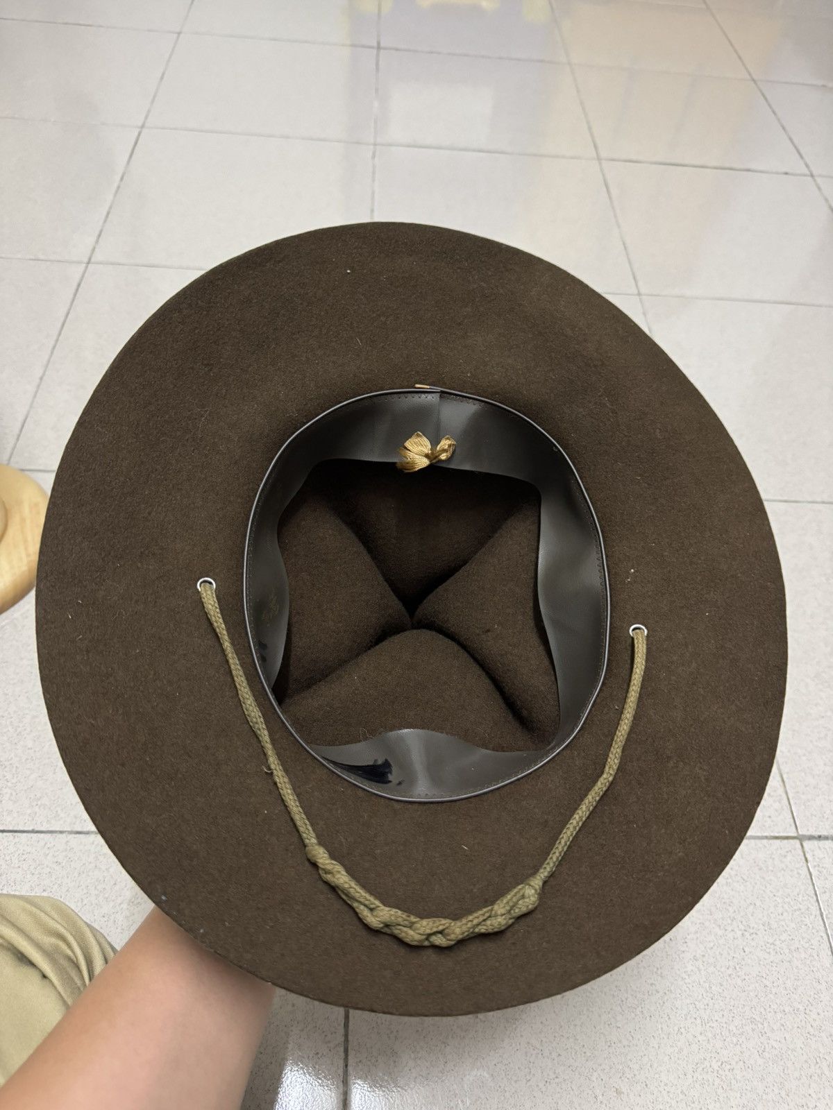 Other VINTAGE BOY SCOUT OF JAPAN WOOL FEDORA HAT SIZE 58cm Size ONE SIZE - 5 Thumbnail