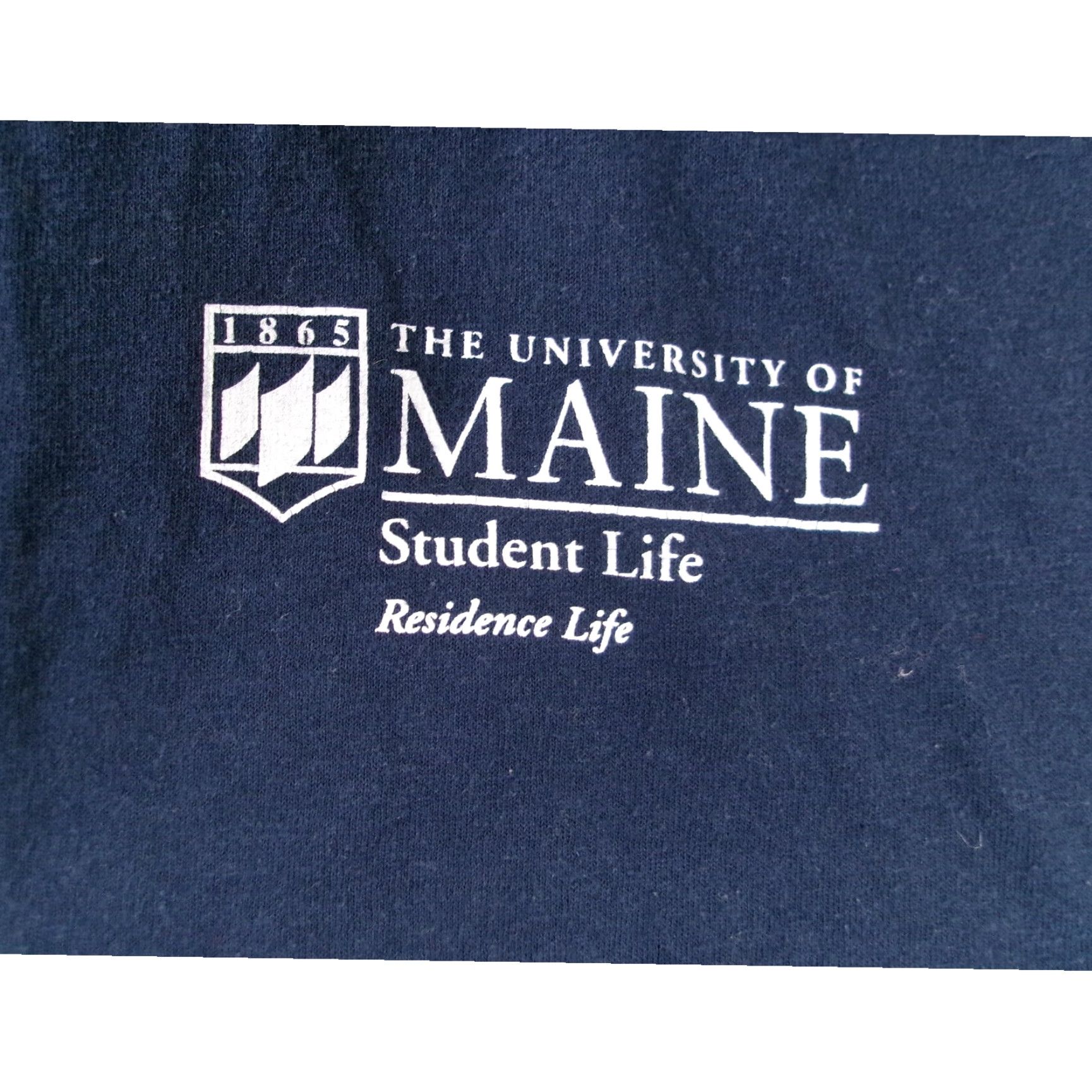 Hanes Hanes Maine University T-Shirt Men's Large Navy Blue Graphic Print Casual Size US L / EU 52-54 / 3 - 3 Thumbnail