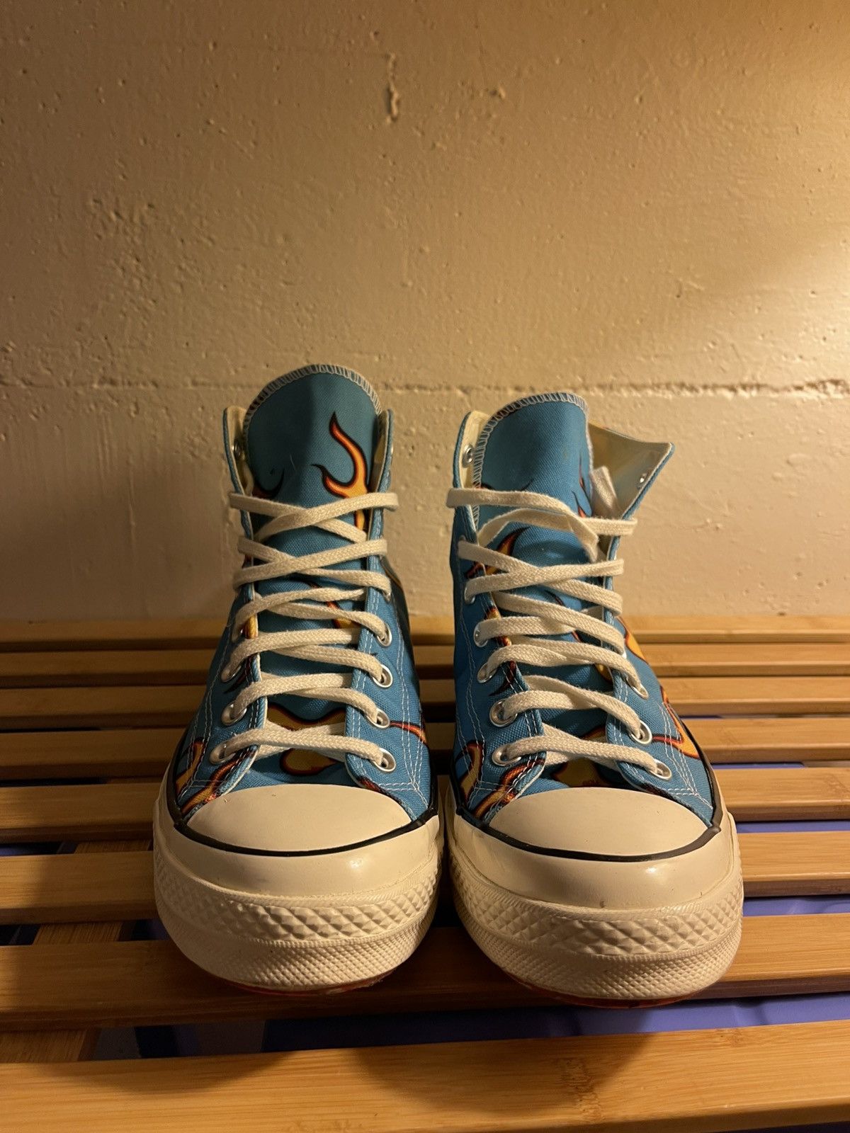 Converse × Golf le Fleur Converse Golf Le fluer Flame Hi Top Sneakers Size US 10 / EU 43 - 2 Thumbnail