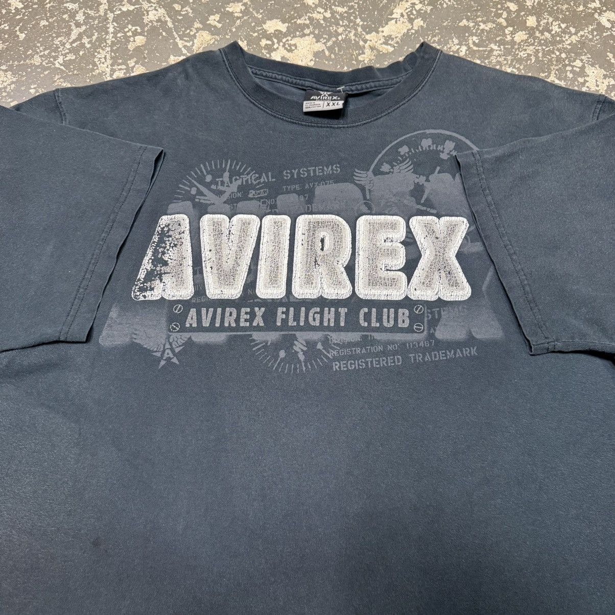 Avirex Vintage Avirex Black Graphic Tshirt Size US XXL / EU 58 / 5 - 5 Thumbnail