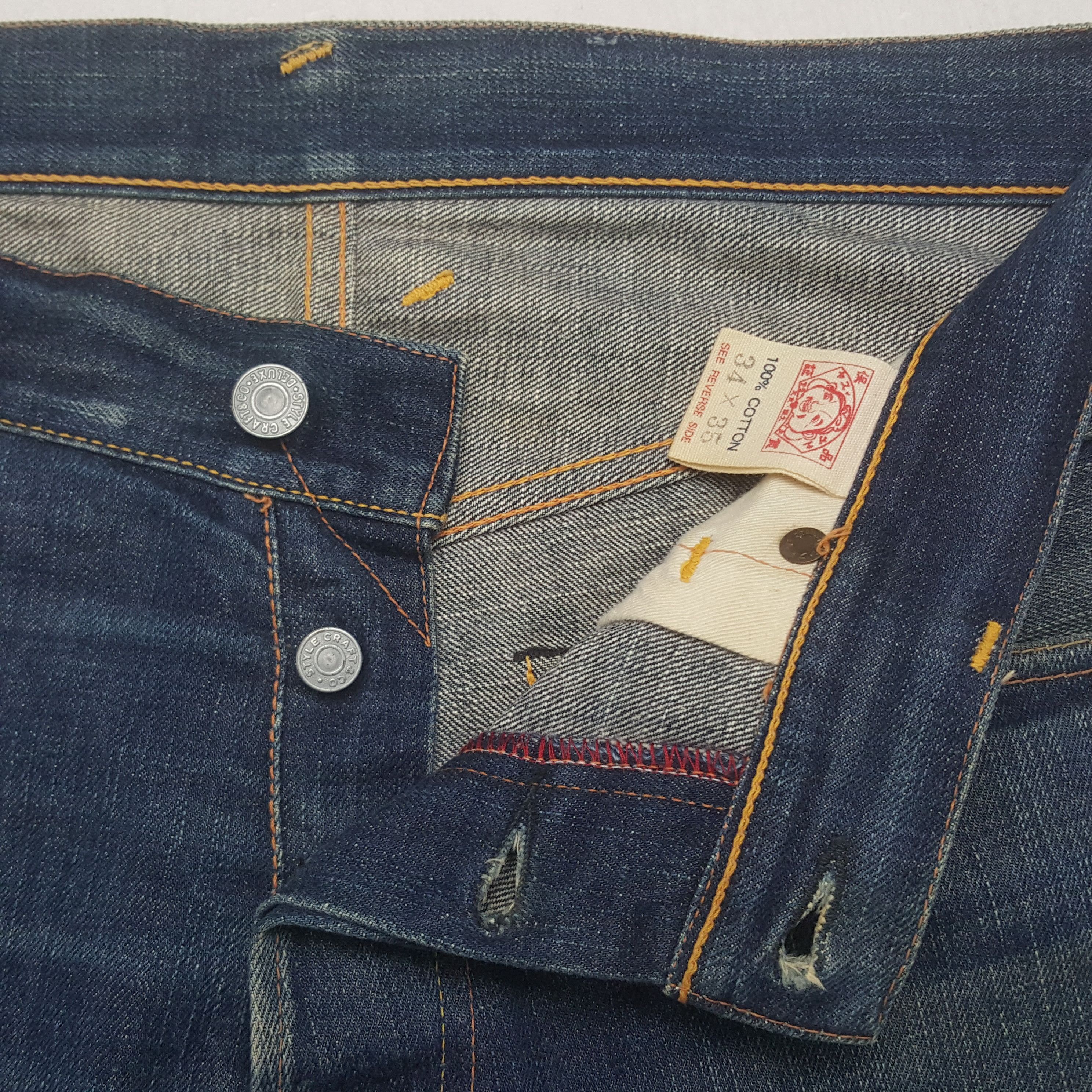 Evisu Vintage Evisu Japan Custom Daicock Denim Size US 34 / EU 50 - 12 Thumbnail