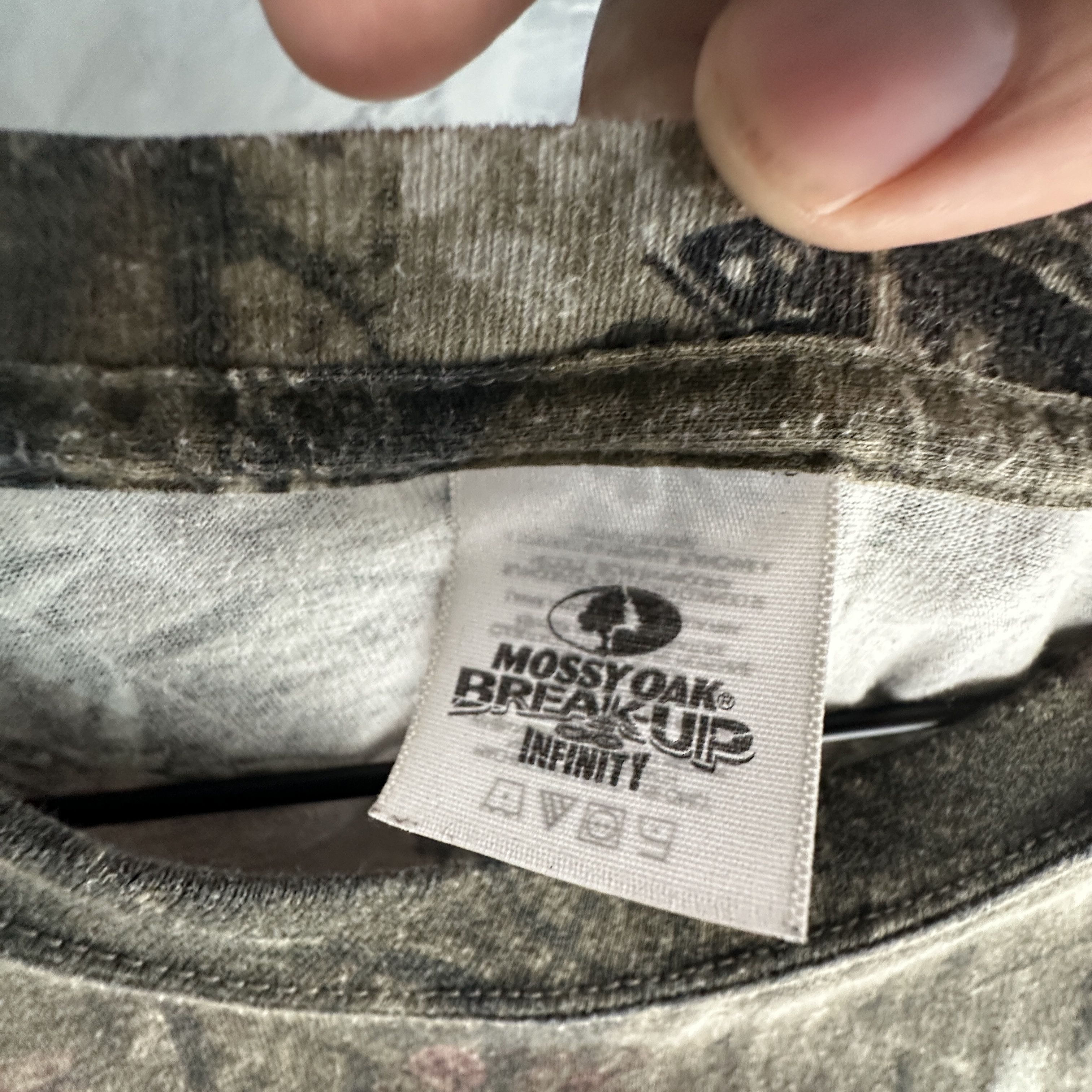 Mossy Oaks Vintage Mossy Oak Camo Camouflage T Shirt Mens Breakup Size US XL / EU 56 / 4 - 10 Thumbnail