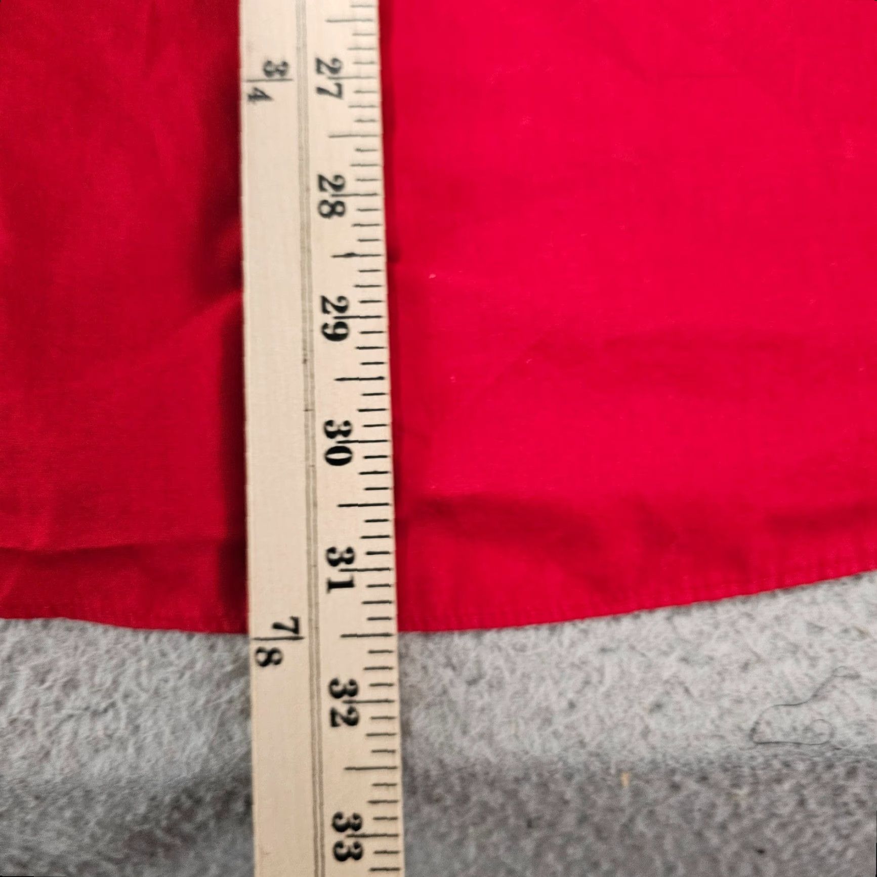 Stafford Stafford Dress Shirt Mens 15.5 34/35 Regular Red Cotton Blend Knit? Size 42R - 6 Thumbnail