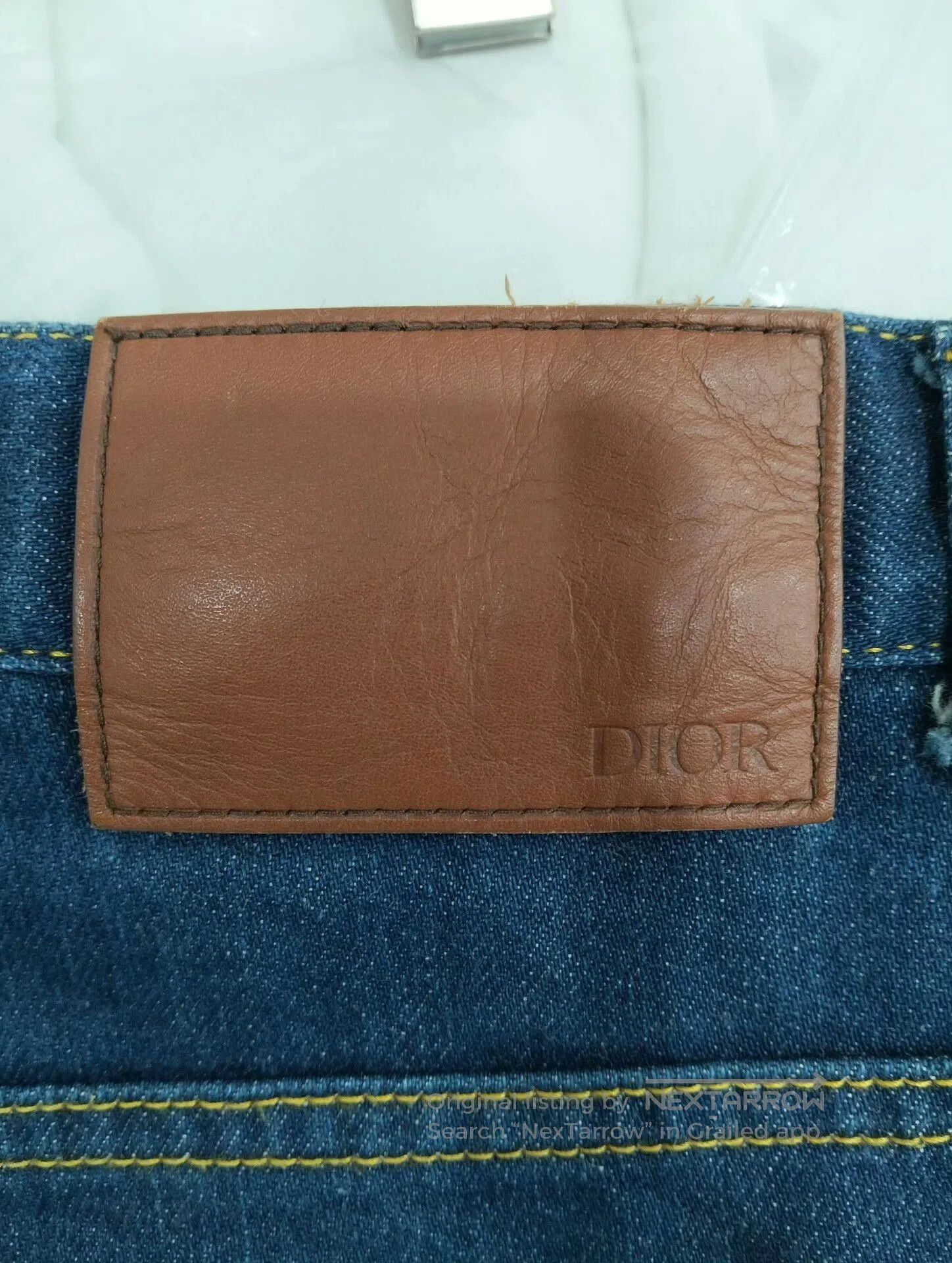Dior dior men's denim jeans size 32. Size US 32 / EU 48 - 4 Thumbnail
