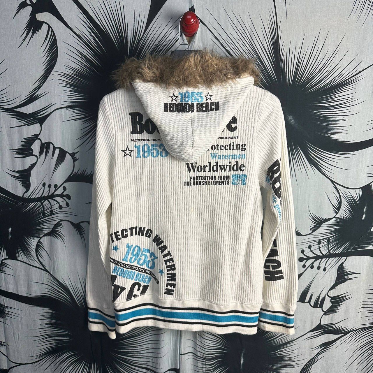 If Six Was Nine Y2K “Body Glove” Hoodie Faux Fur Thermal Size US M / EU 48-50 / 2 - 2 Thumbnail